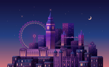 Si buscas el wallpaper perfecto echa un vistazo a este hermoso kit de ilustraciones de ciudades en diferentes estilos