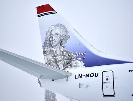 Aviones con caras famosas