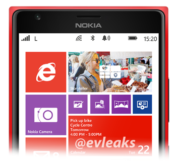 Nokia Lumia 1520, ahora en rojo. Novedades en la pantalla de inicio