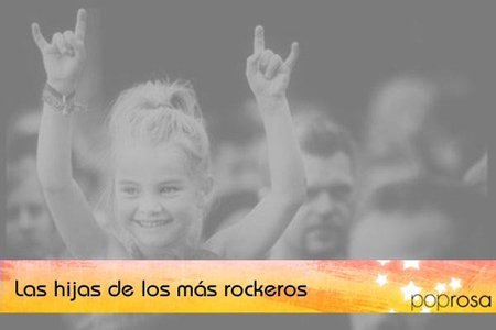 Famosas guapas, ricas... e hijas del rock (I)
