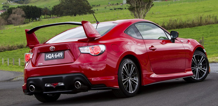 Toyota Australia dota al GT 86 de un gigantesco alerón