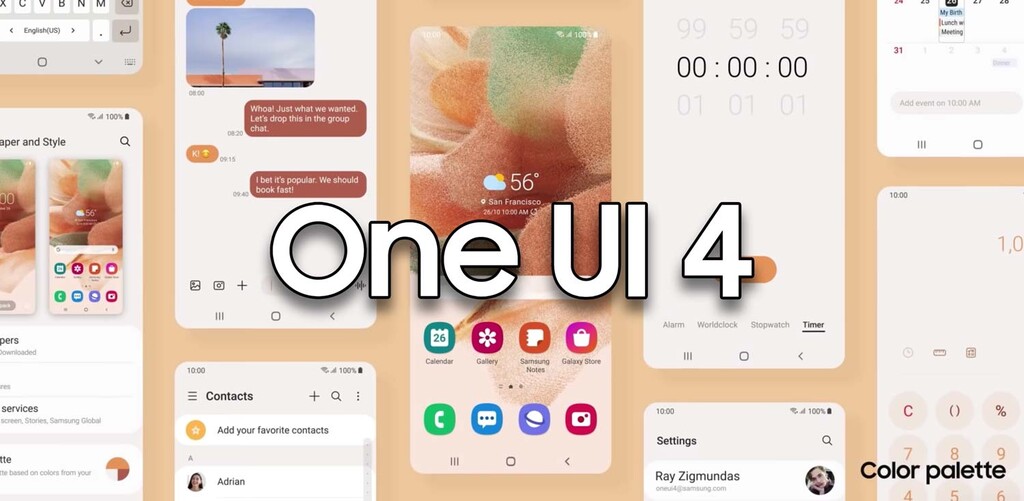 Samsung muestra lo mejor de One UI 4 en vídeo: así se ve la nueva capa con Android 12