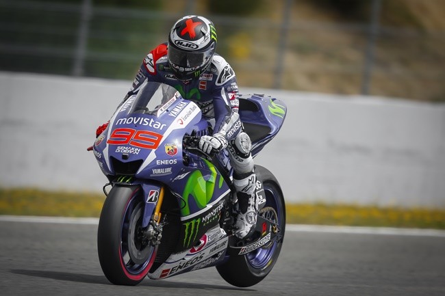 Jorge Lorenzo domina también los test de Jerez