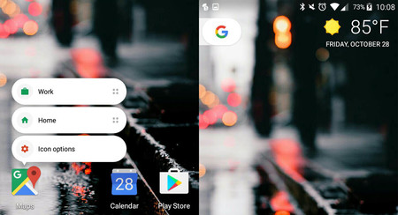 Nova Launcher Beta incluye los launcher shortcuts de Android Nougat