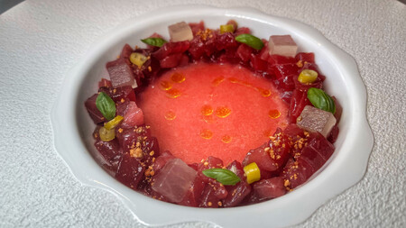 Azahar Ronda Tartar Atun Gazpacho Fresa