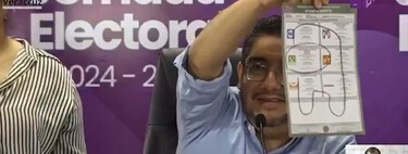 Alguien dibujó un personaje de Among Us en las votaciones de Veracruz: el Partido Verde quería que se los contarán como voto válido 