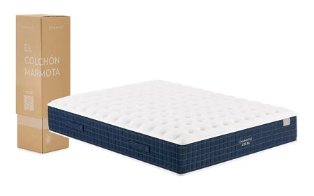 Colchon Muelle Ensacado Termo Luxe Hybrid Marmota