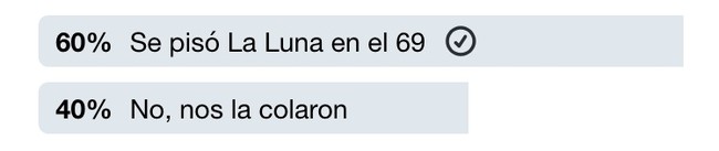 Iker Casillas En Twitter El Ano Que Viene Se Cumplen 50 Anos Supuestamente Que El Hombre Piso La Luna Estoy En Una Cena Con Amigos Discutiendo Sobre Ello Elevo La Tertulia A Publico Creeis Que Se Piso Yo No