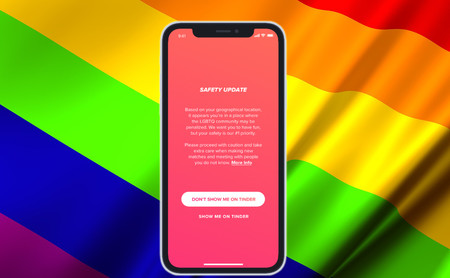 Traveler Alert, así funciona el sistema de Tinder para mantener a salvo al colectivo LGBTIQ+ en países homófobos