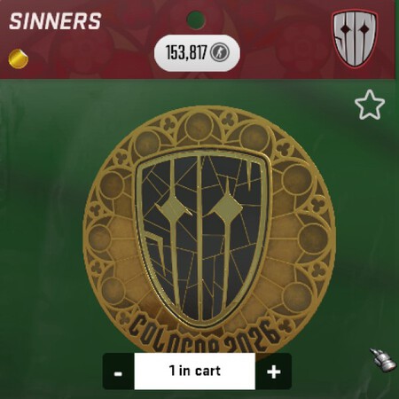 Sinners Sticker