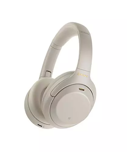 Sony WH1000XM4 - Auriculares inalámbricos Noise Cancelling (Bluetooth, optimizado para Alexa y Google Assistant, 30 h de batería, micro para llamadas manos libres), plata