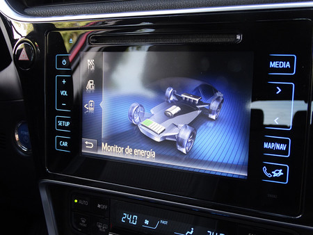 Prueba Toyota Auris Hybrid 2016 Interiores
