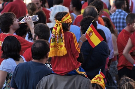 España progresa adecuadamente en la Eurocopa 2012 y los chavales están encantados con los jugadores