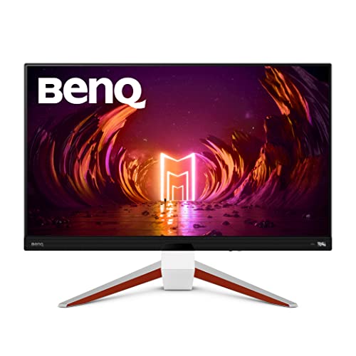 BenQ MOBIUZ EX2710U Monitor 4K Gaming (27 pulgadas, IPS, 144 Hz, 1ms, HDR 600, HDMI 2.1, 48 Gbps ancho de banda completo, VRR compatible para PS5, control remoto)