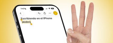 La alternativa del iPhone al 'control-Z' es un gesto con tres dedos. Es perfecto para deshacer cambios en textos e imágenes