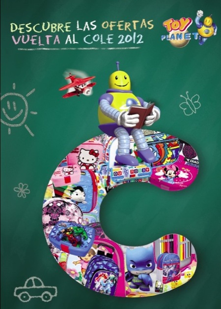 Toy Planet presenta el catálogo de vuelta al colegio 2012