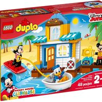 Por 28,45 euros tienes la casa en la playa de Mickey y sus amigos de Lego Duplo en Amazon 