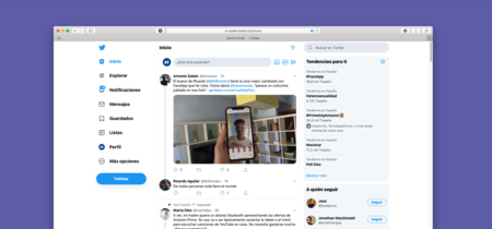 Twitter lanza un nuevo rediseño de su web con funciones heredadas de las apps móviles y un modo oscuro puro