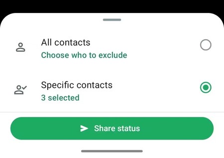 WhatsApp Estados Privacidad