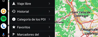 Ni Waze ni Google Maps, mi Android Auto tiene otra aplicación de mapas. OsmAnd trae hasta velocímetro 