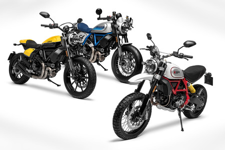Ducati Scrambler Full Throttle, Café Racer y Desert Sled 2019: Más tecnología, misma diversión