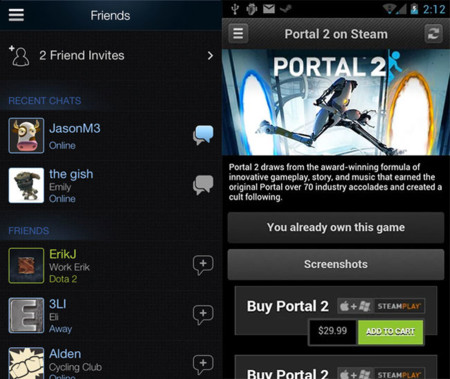 Steam tiene una batalla pendiente: el smartphone