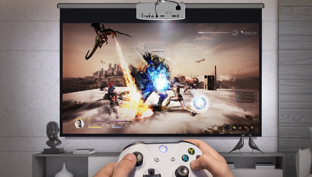 Optoma presenta su nuevo proyector UHD50X, un modelo 4K con refresco de hasta 240 Hz que entusiasmará a los jugones de la casa