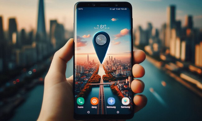 GPS en un Samsung