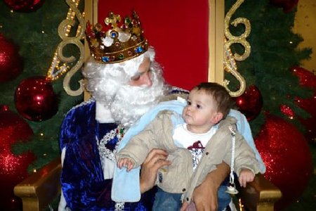 La foto de tu bebé: Ryu ilusionado con los Reyes