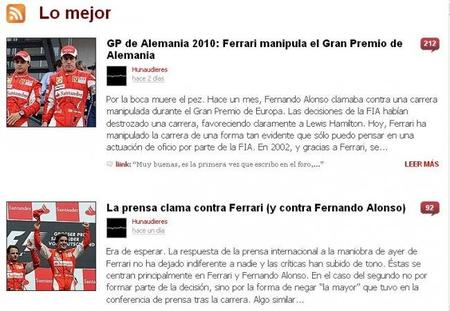 Más mejoras en Racingpasión