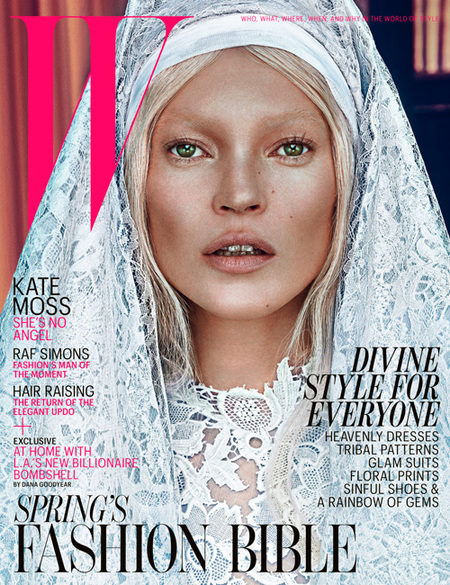 Ay la virgen, la virgen Kate Moss