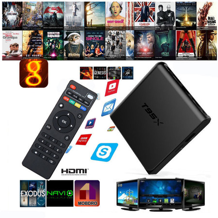 Por 19,68 euros puedes darle una segunda vida a tu televisor con esta TV Box Android Sunvell T95X