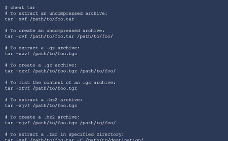 Cheat, una herramienta para consultar chuletas sobre comandos desde la propia terminal de Linux