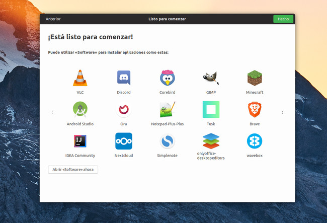 Aplicaciones Ubuntu 18 04