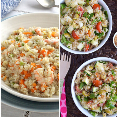 Once ensaladas con quinoa para una comida ligera y saludable, pero saciante