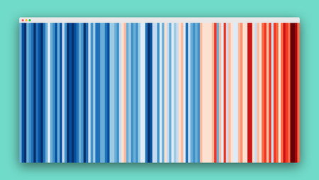 No es la bandera de Francia: esta web te permite ver cómo han subido las temperaturas en cada país