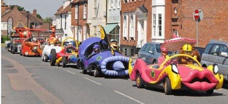 Red Bull Autos Locos, otro tipo de carreras de "coches"