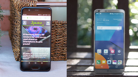 LG G6 y Huawei P10, dos estilos muy diferentes para buscar el móvil del año