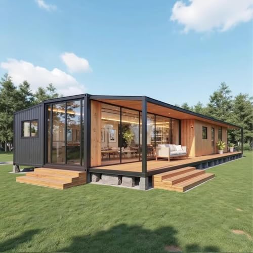 Contenedor prefabricado expandible 
