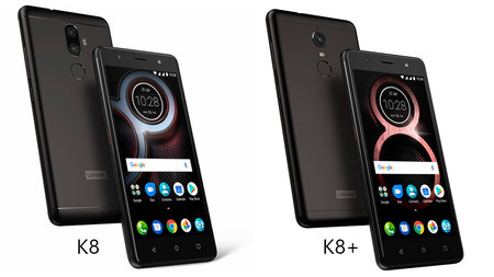 Lenovo K8 y K8 Plus: Android puro, gran batería y un toque de bokeh