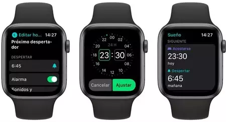 Apple Watchをスリープ状態に設定する