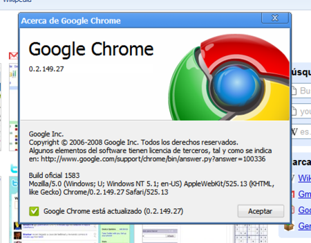 Google Chrome Tour: Galería de capturas de pantalla