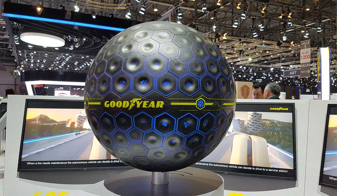  Goodyear Eagle 360 Urban: el neumático esférico capaz de sentir, transformarse e interactuar 1366_2000