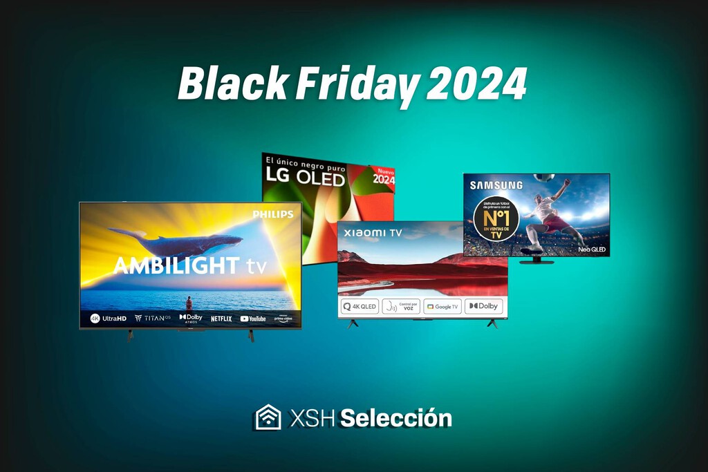 4K, OLED, QLED y más, no te pierdas los cinco mejores chollos en smart TVs en el Black Friday 