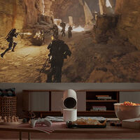 Ya no tienes que salir de casa para ir al cine de verano. Este proyector Samsung es el más portable y está a mínimo