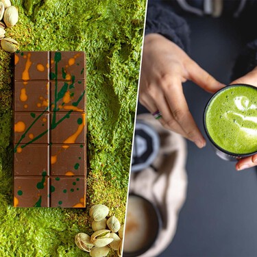 Nos hemos vuelto tan locos por el verde del chocolate Dubái y el matcha que estamos agotando la producción de pistachos y té