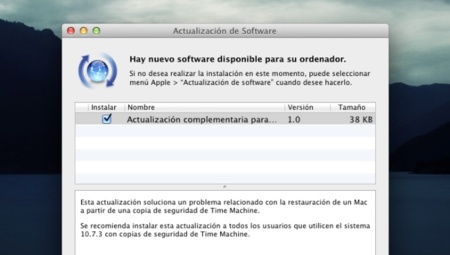 Apple lanza una actualización complementaria para OS X Lion 10.7.3