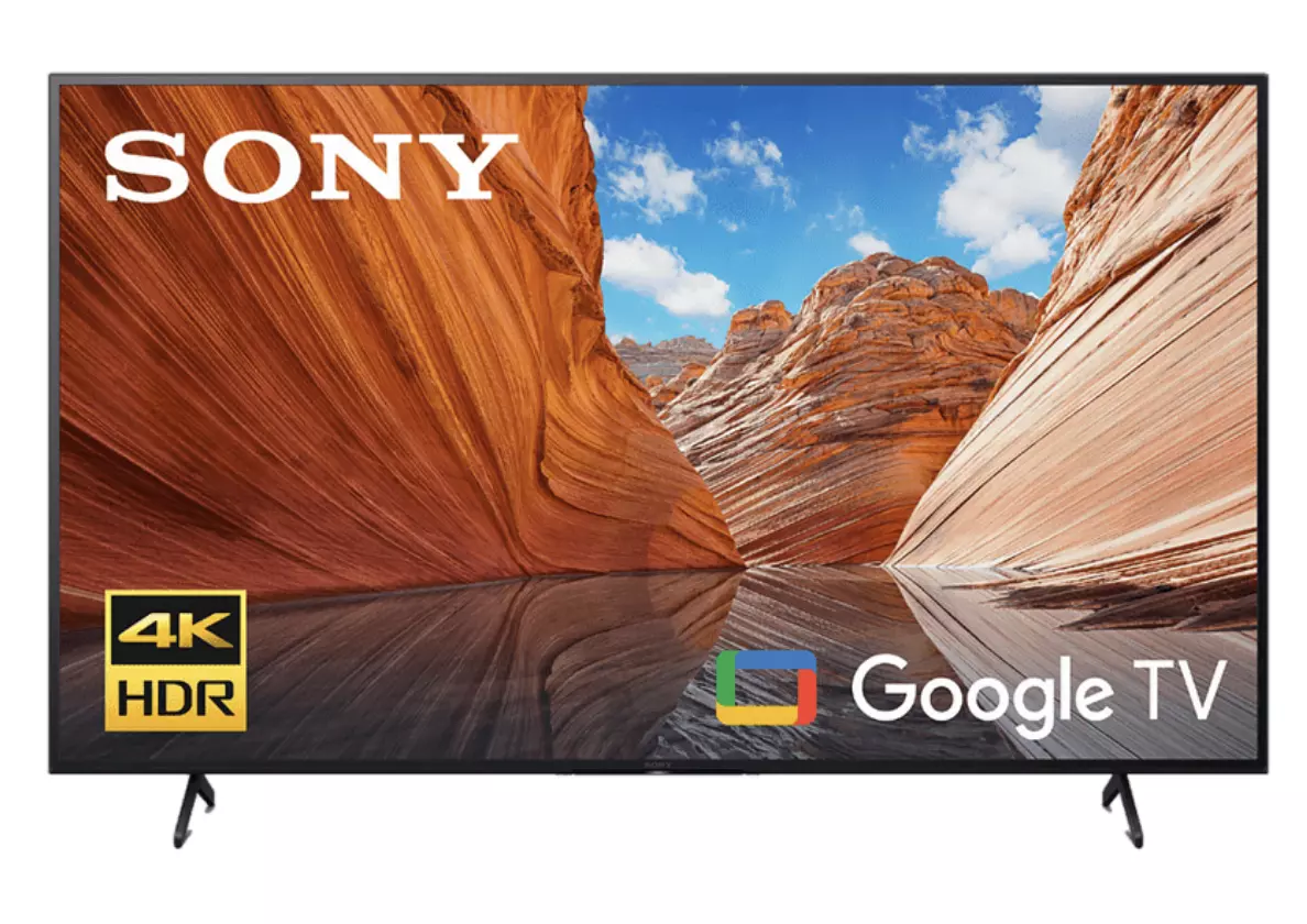Sony 55X81J, 4K HDR, X1, Google TV (Smart TV), Dolby Atmos-Vision, Inteligencia Artificial, Negro