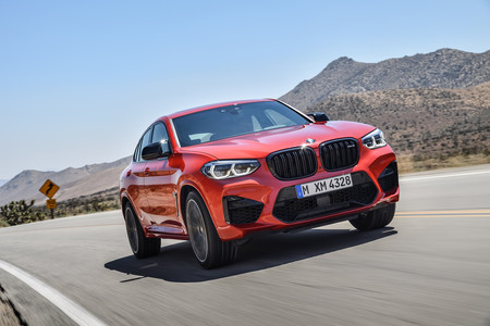 BMW X4 M dinámica frontal