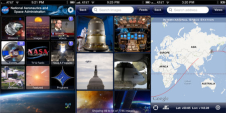 La NASA actualiza su aplicación de iOS